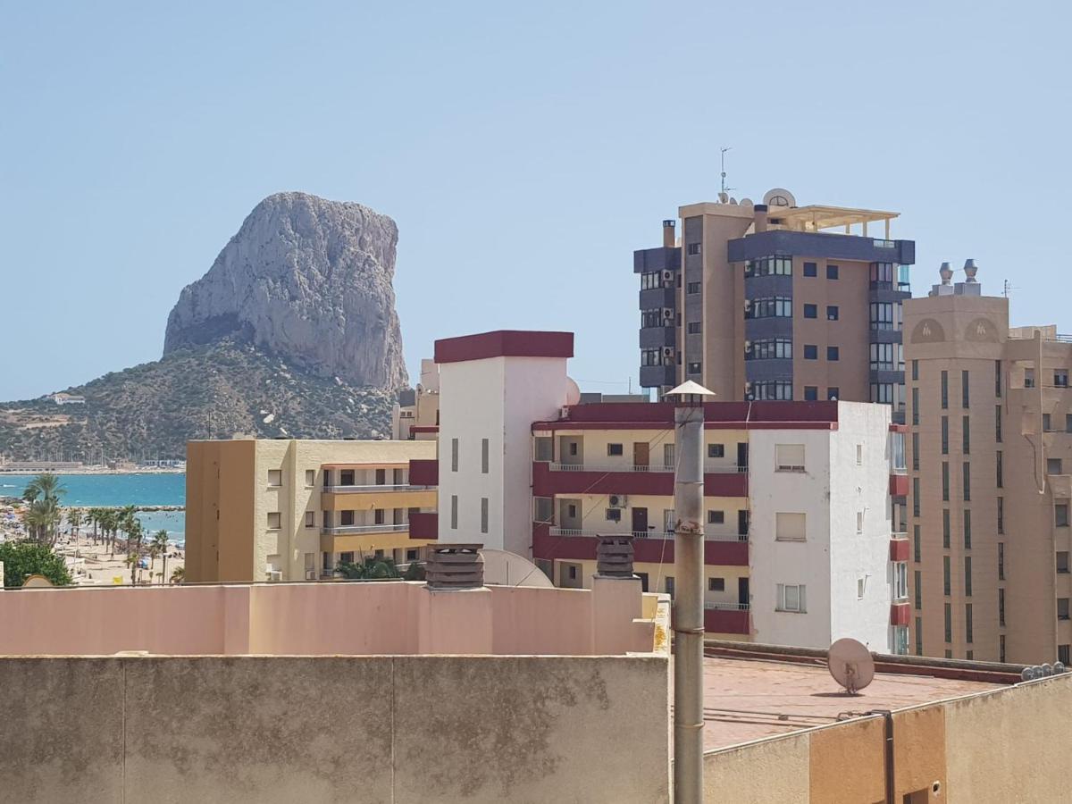 カルプAtico Centrico, 50M De La Playa, Vista Al Mar, Wifi Fibra, Gran Terrazaアパートメント エクステリア 写真