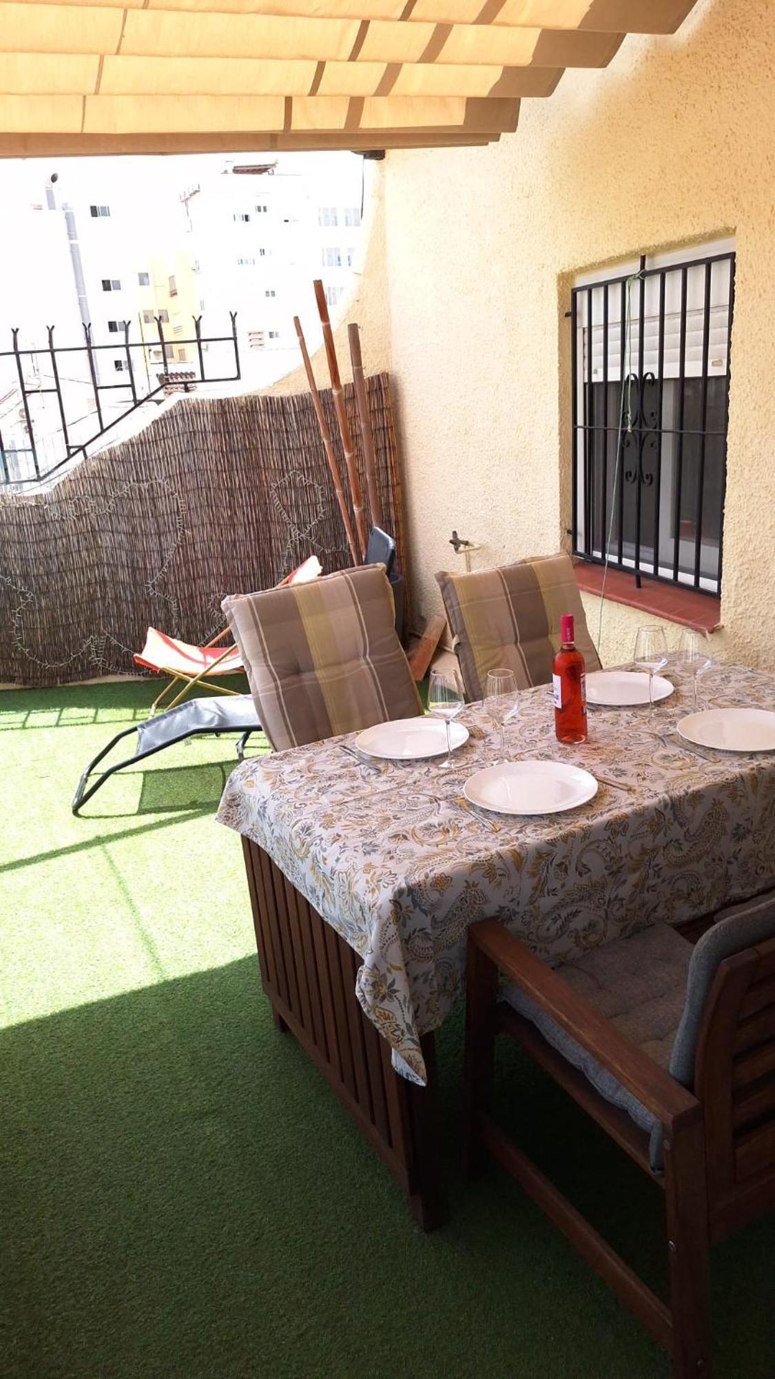 カルプAtico Centrico, 50M De La Playa, Vista Al Mar, Wifi Fibra, Gran Terrazaアパートメント エクステリア 写真