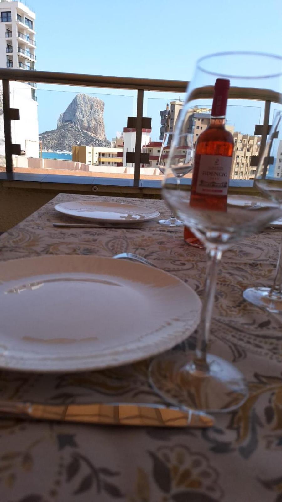 カルプAtico Centrico, 50M De La Playa, Vista Al Mar, Wifi Fibra, Gran Terrazaアパートメント エクステリア 写真